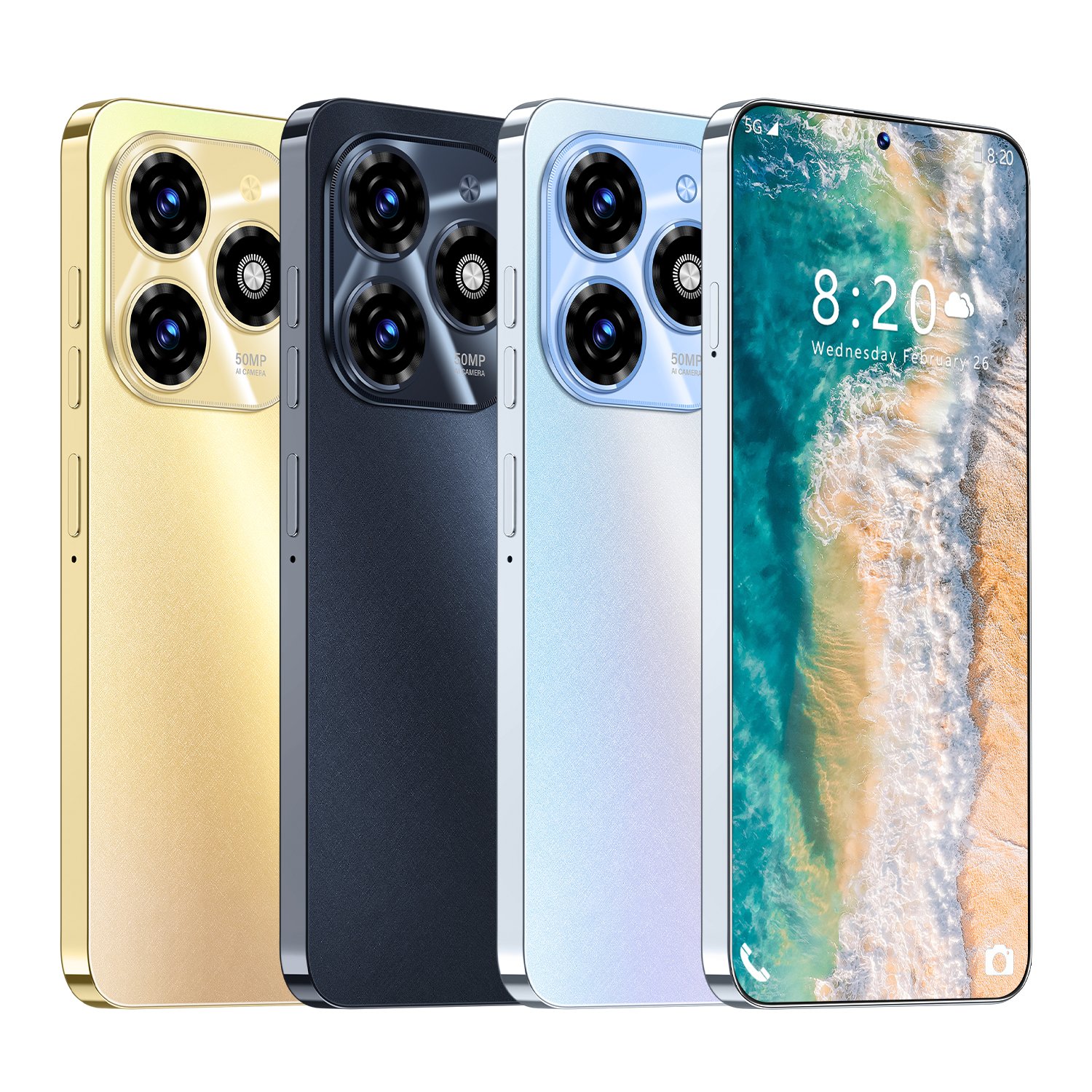 2024 Christmas Gift New Arrival Spark 20 Pro Cell Phone Gooba Large Battery 16GB Memory Android Mobile Phones 3G Smartphone